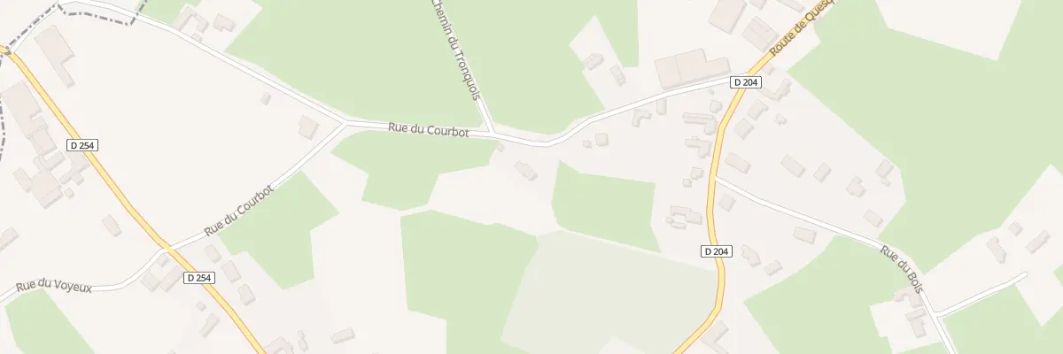 Plan du 26 Rue du Courbot à Lottinghen