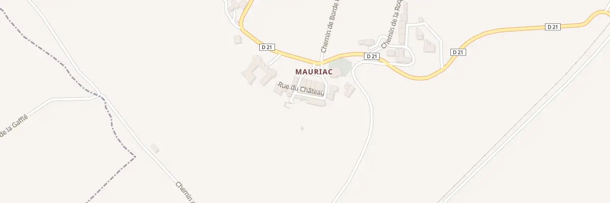 Plan du 78 Rue du Château à Senouillac