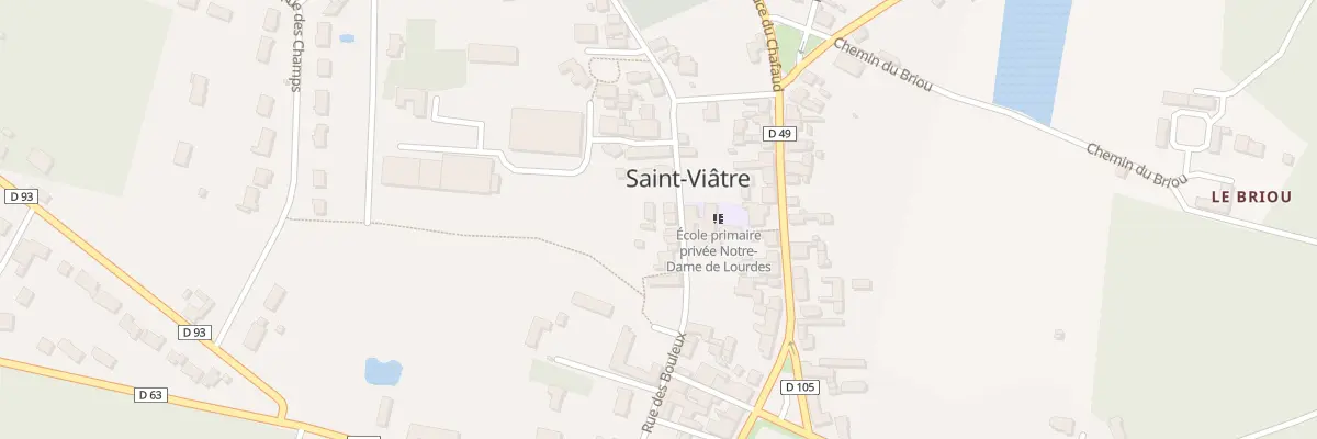 Plan du 27 Rue des Bouleux à Saint-Viâtre