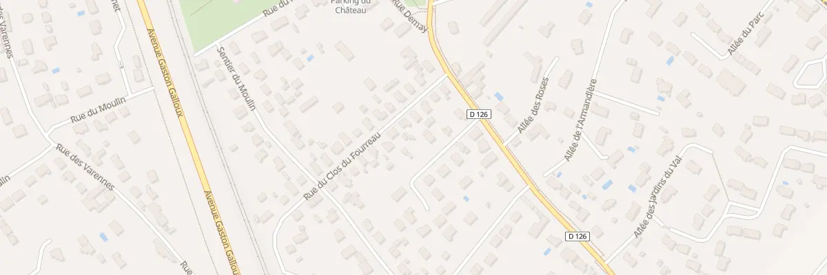 Plan du 9 Rue du Clos du Fourreau à Saint-Jean-le-Blanc