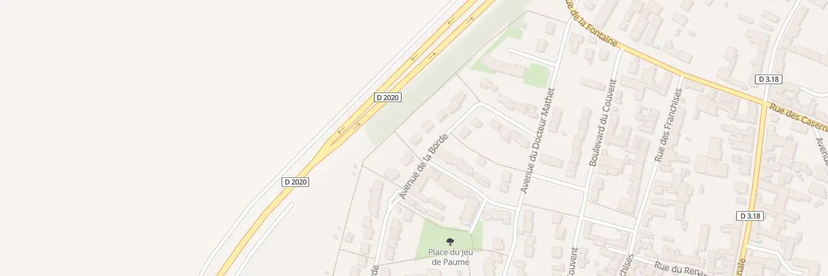 Plan du 29 Av de la Borde à Toury