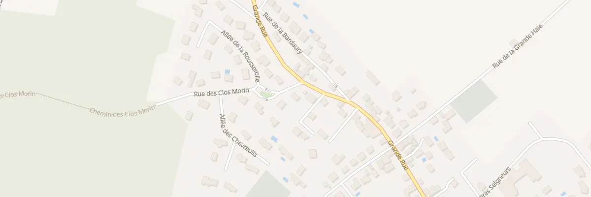 Plan du 2 Che des Clos Morin à Morainvilliers