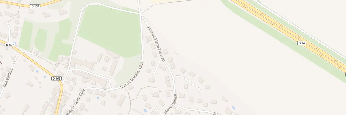 Plan du 38 Av Pierre Peineau à Vigny
