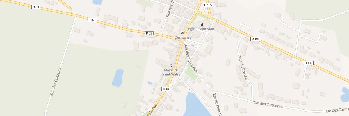 Plan du 16 Rue de la Paix à Saint-Viâtre