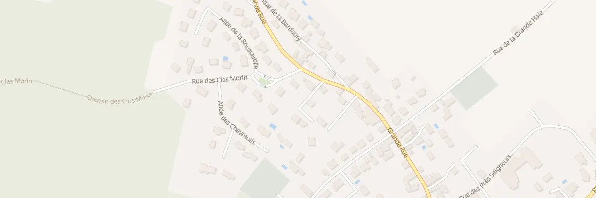 Plan du 89 Grande Rue à Morainvilliers