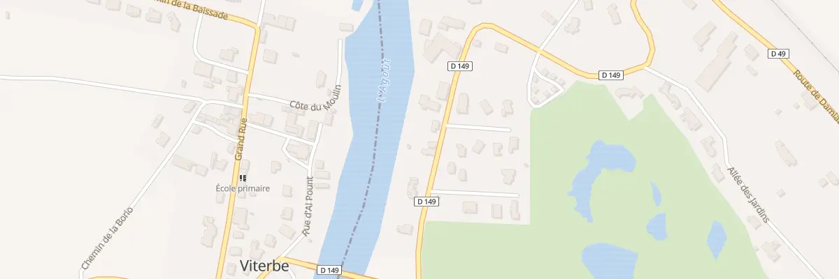 Plan du 16 Rte du Pont à Fiac