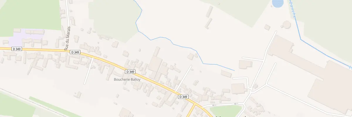 Plan du 118 Rte de Montreuil à Maresquel-Ecquemicourt