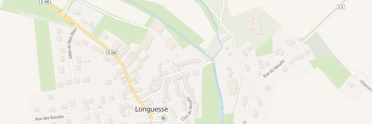 Plan du 9 Rue du Moulin à Longuesse