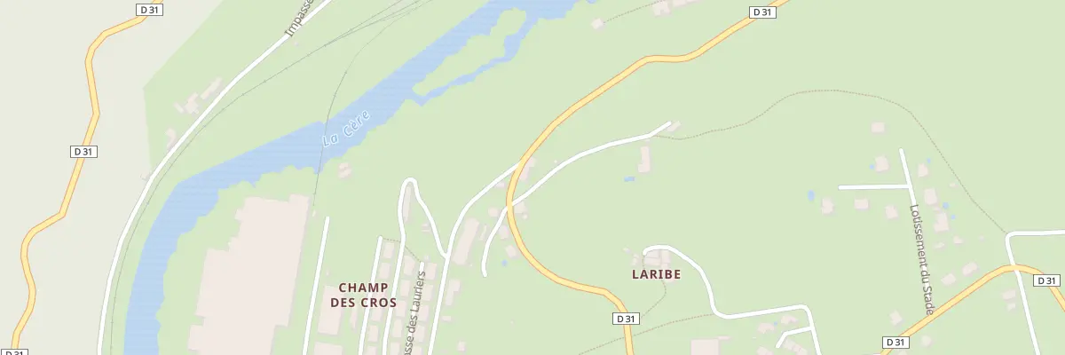 Plan du 5031 Malaroque à Laval-de-Cère