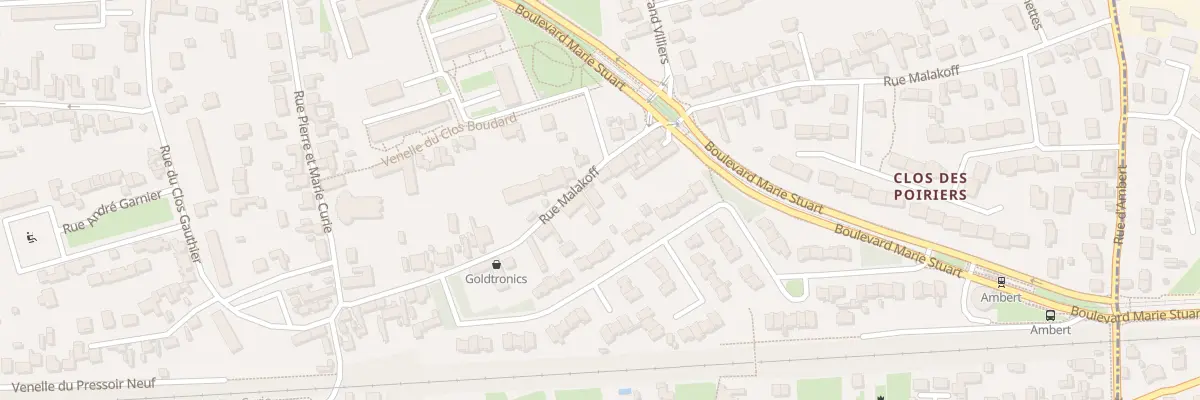 Plan du 54 Rue Malakoff à Orléans