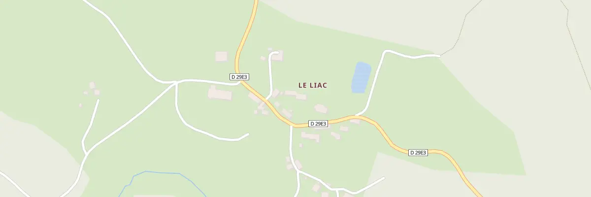 Plan du 8 Le Liac à Champagnac-la-Prune