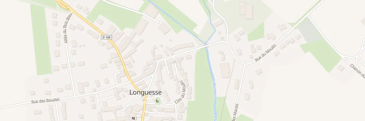 Plan du 8 Rue du Moulin à Longuesse