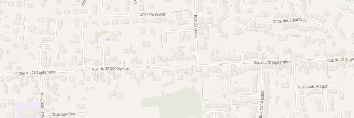 Plan du 1576 Rue du 28 Septembre à Marck
