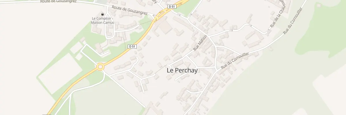 Plan du 3 Rue Mahon au Perchay