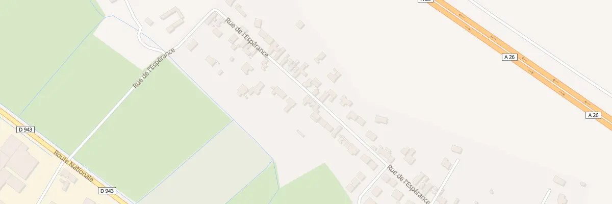 Plan du 388 Rue de l’Esperance aux Attaques