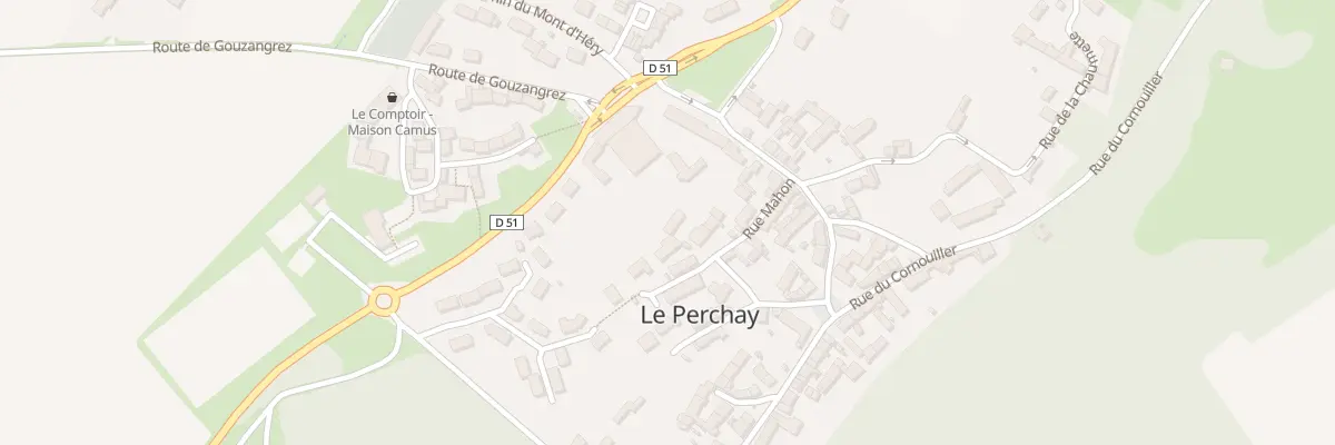 Plan du 5 Rue Mahon au Perchay