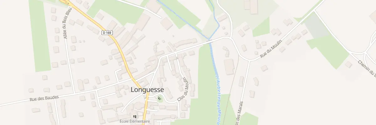 Plan du 1 Clos du Moulin à Longuesse