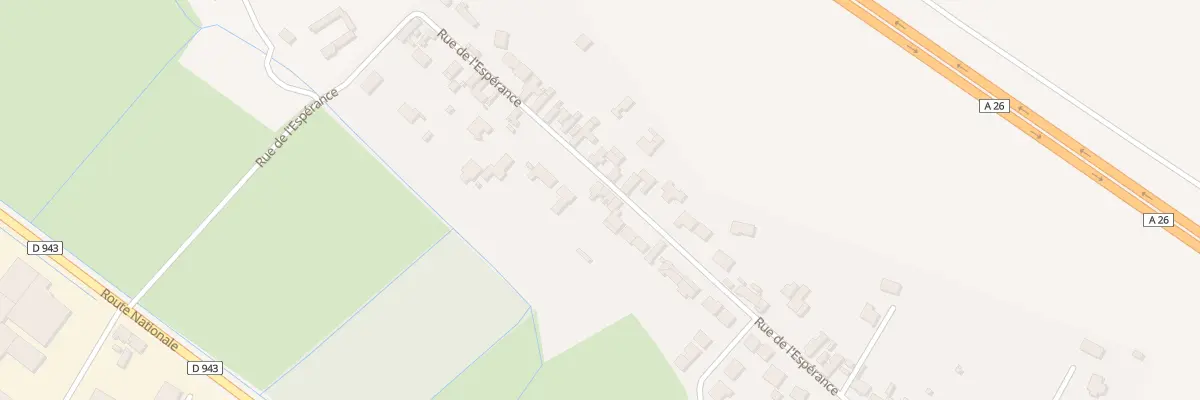 Plan du 611 Rue de l’Esperance aux Attaques