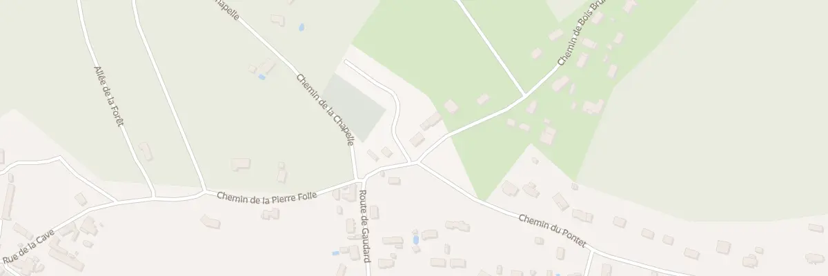 Plan du 1 Che de Bois-Brun à Thénioux