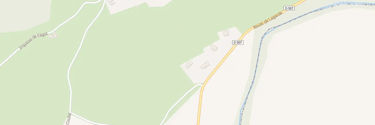 Plan du 44B Belespy à Roumengoux