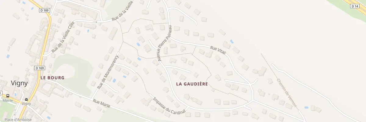 Plan du 3 Imp Soubises à Vigny