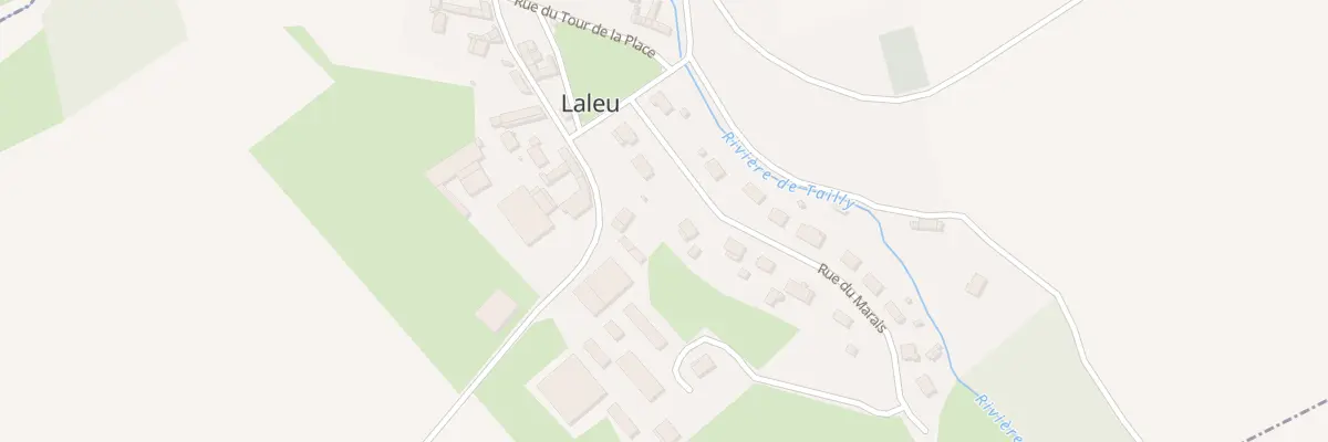 Plan du 8 Rue du Marais à Laleu