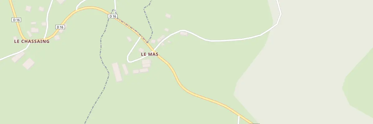 Plan du 4 Le Mas à Saint-Yrieix-le-Déjalat