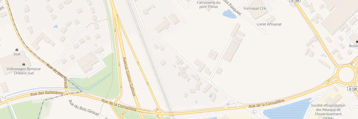 Plan du 320 Rue Paul Héroult à Saint-Jean-le-Blanc