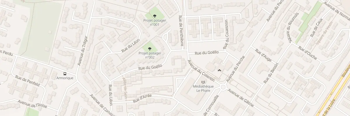 Plan du 36 Rue du Goëllo à Maurepas