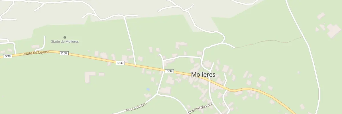 Plan du 5006 Molieres à Molières