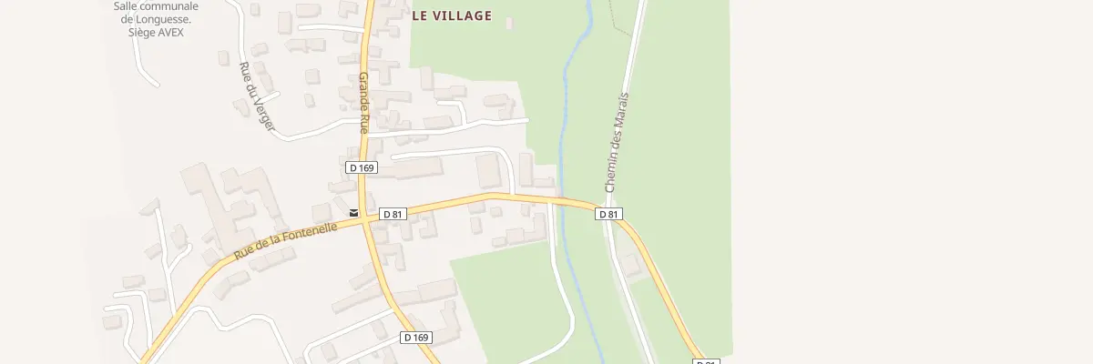 Plan du 9 Rue de l’Aubette à Longuesse