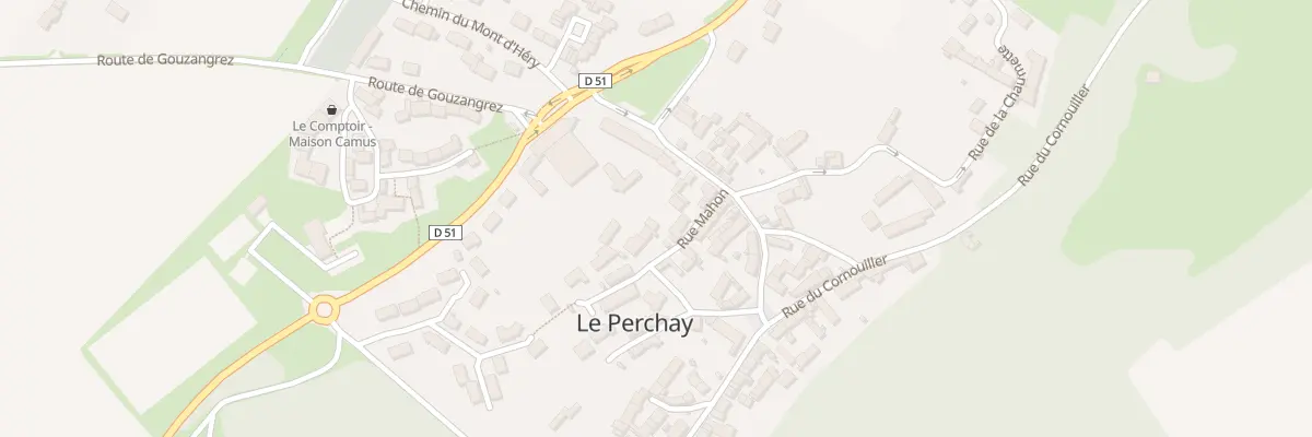 Plan du 11 Rue Mahon au Perchay