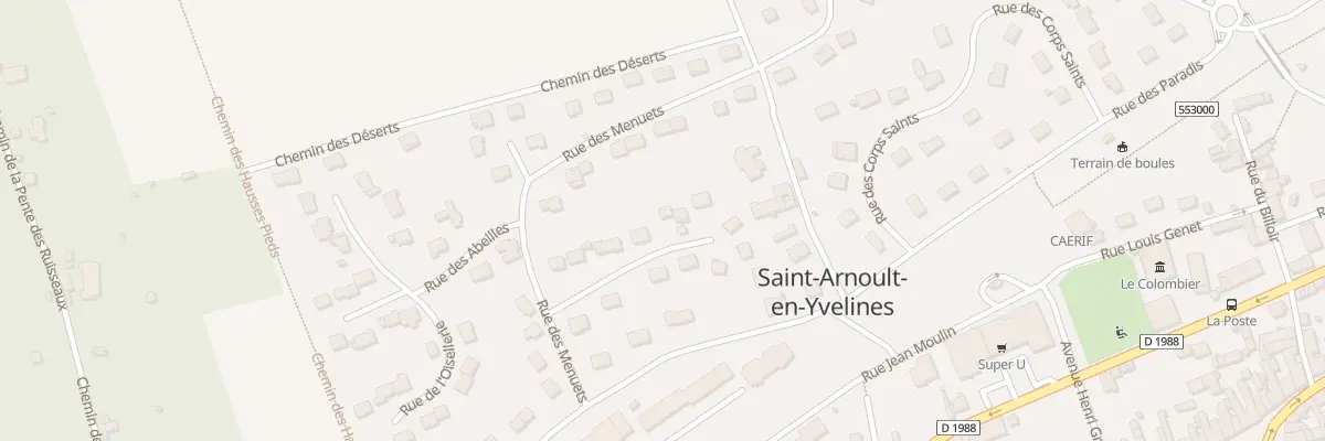 Plan du 8 Rue de l’Epine Noire à Saint-Arnoult-en-Yvelines