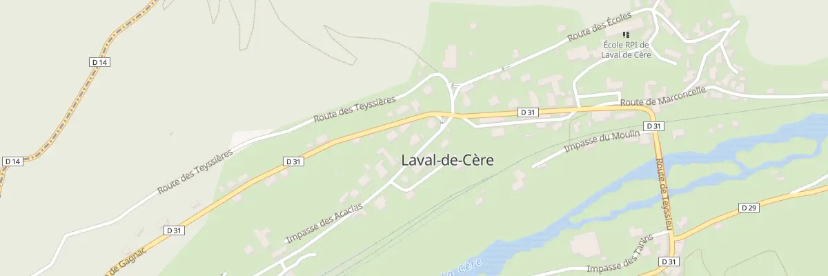 Plan du 5148 Les Vignes Grandes à Laval-de-Cère