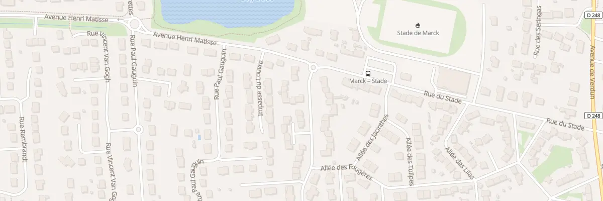 Plan du 466 Rue du Stade à Marck