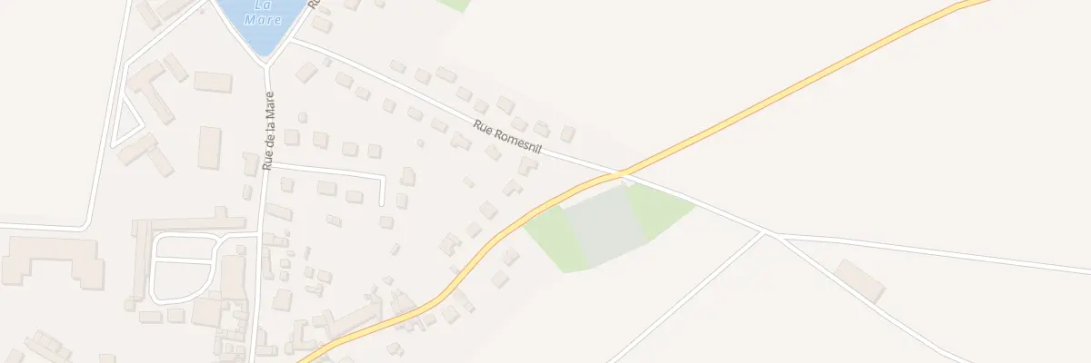 Plan du 17 Rue de Romesnil à Lavilletertre