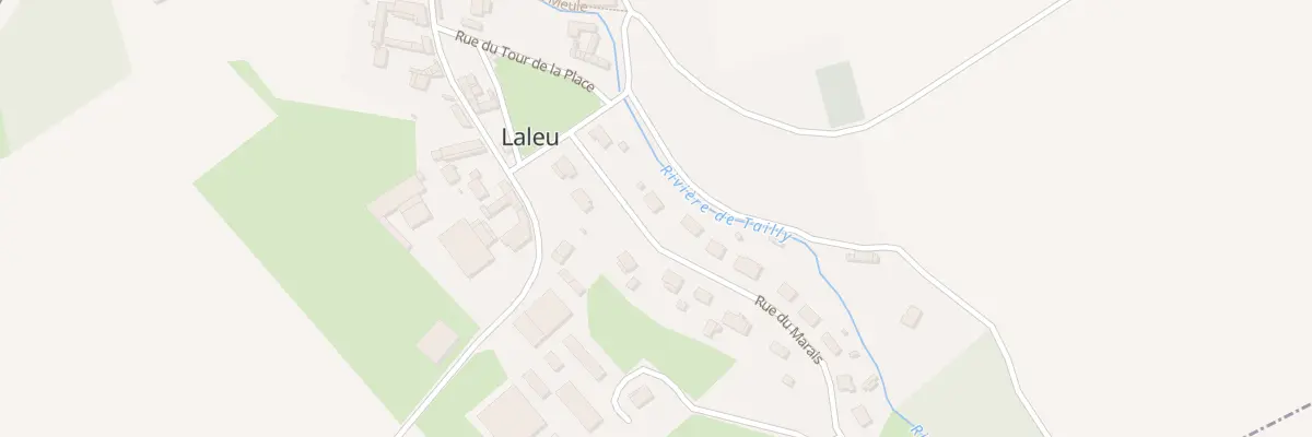 Plan du 5075 Rue du Marais à Laleu