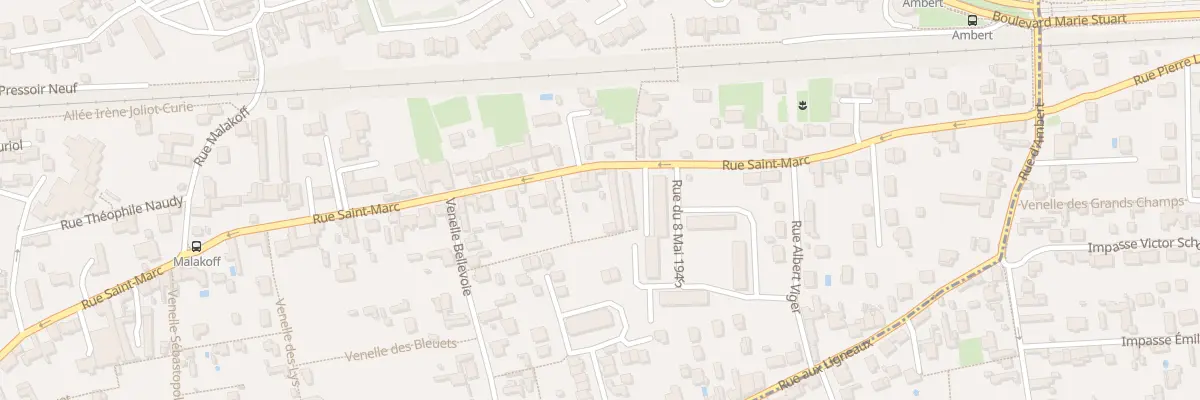 Plan du 116 Rue St Marc à Orléans