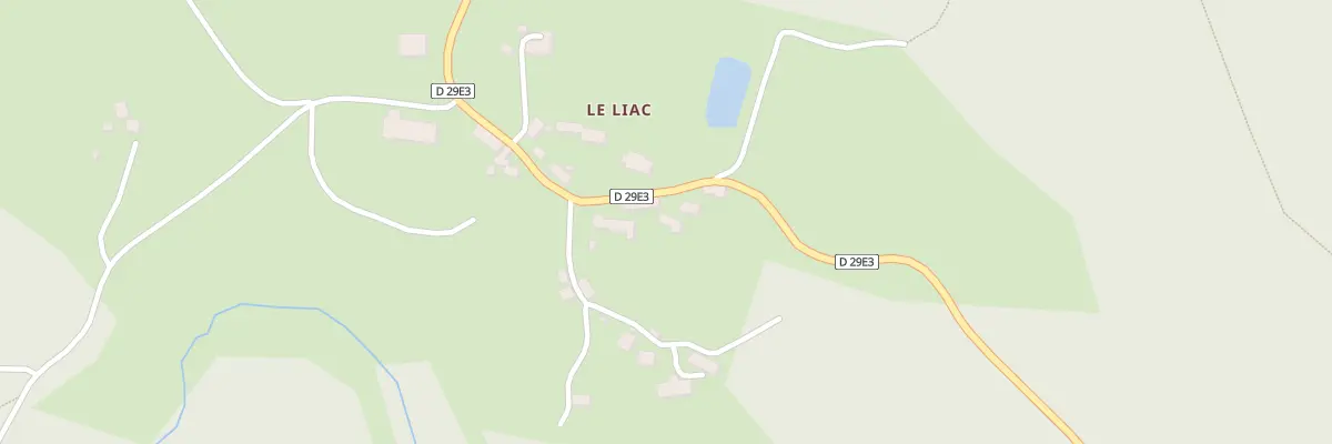 Plan du 5025 Le Liac à Champagnac-la-Prune