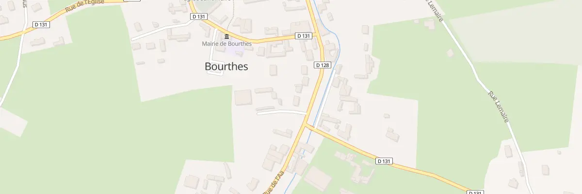 Plan du 20 Rue de l’Aa à Bourthes