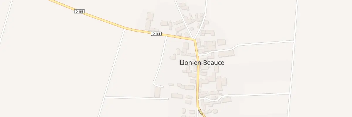 Plan du 17 Gr Grande Rue à Lion-en-Beauce