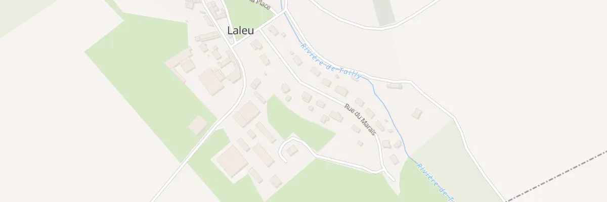 Plan du 10 Rue du Marais à Laleu