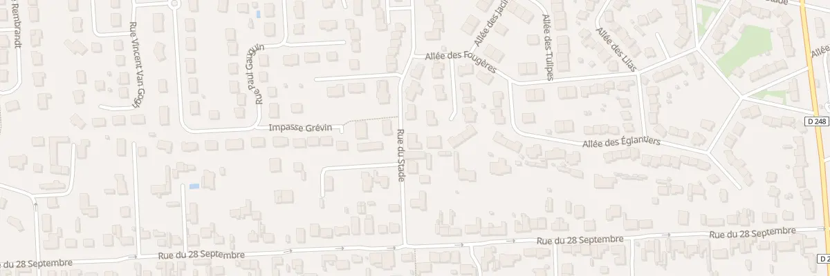 Plan du 669 Rue du Stade à Marck