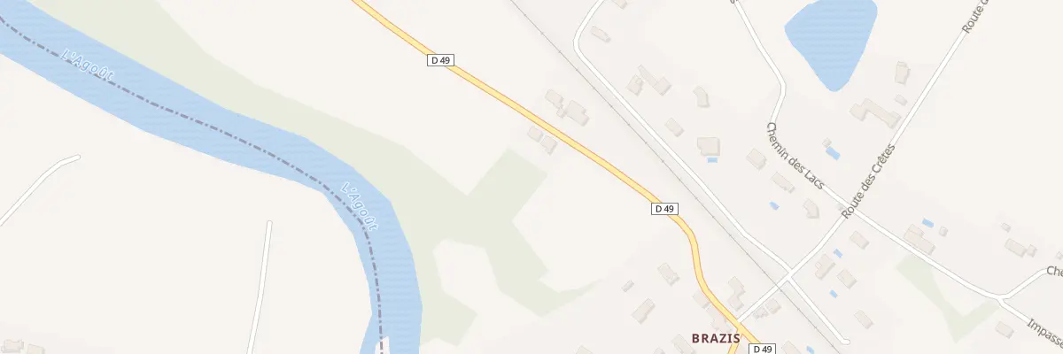 Plan du 3 Rte de Lavaur à Fiac