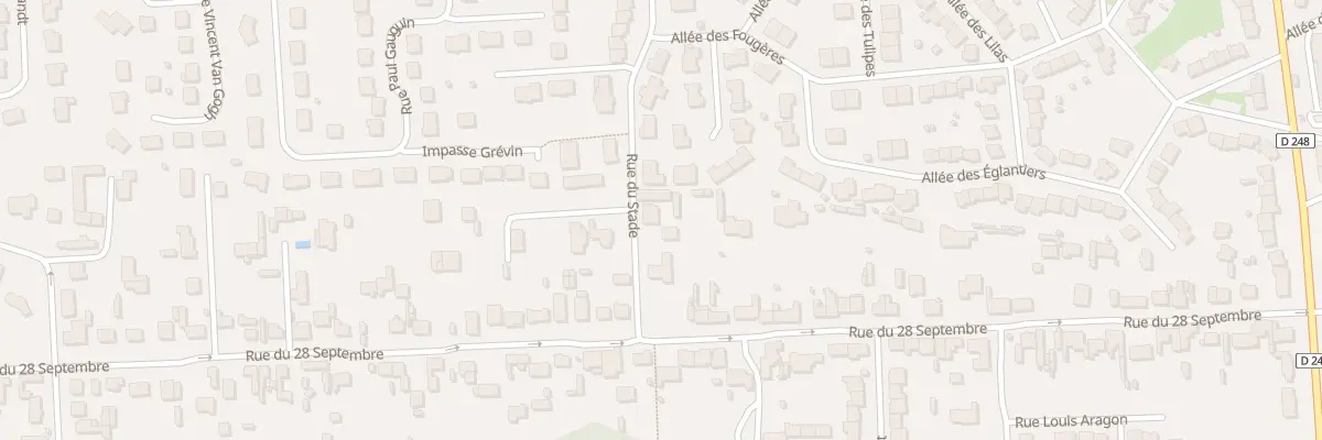 Plan du 691 Rue du Stade à Marck