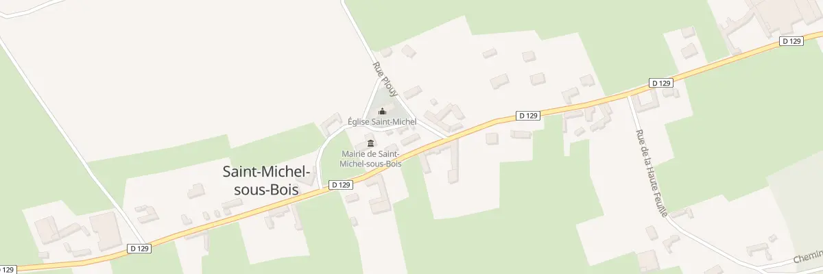Plan du 2 Rue du Plouy à Saint-Michel-sous-Bois