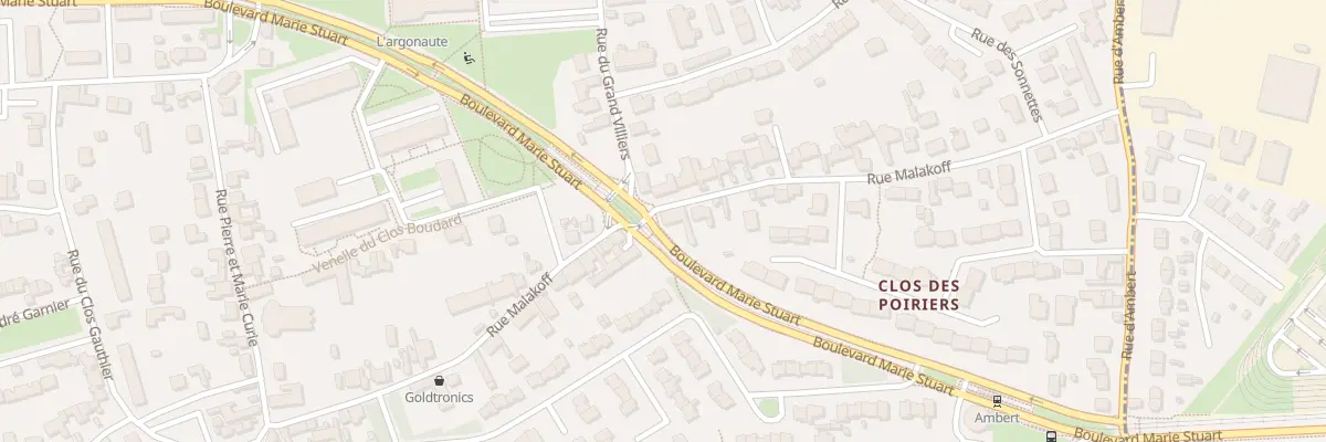 Plan du 66 Rue Malakoff à Orléans