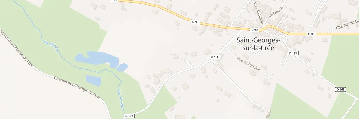 Plan du 8 Rue de la Prée à Saint-Georges-sur-la-Prée