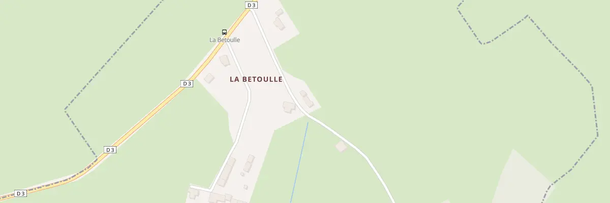 Plan du 4 La Betoulle à La Saunière