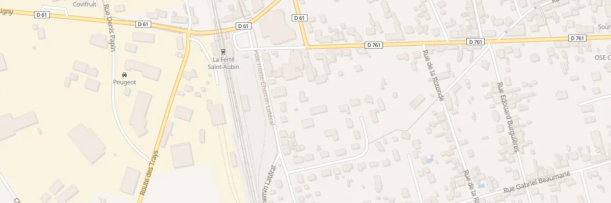 Plan du 67 Che Latéral à La Ferté-Saint-Aubin